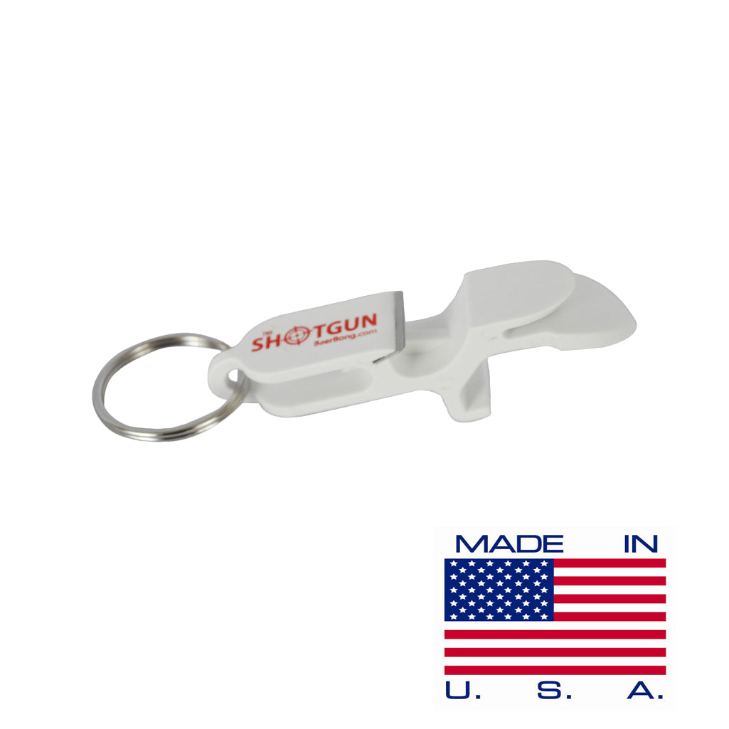 White Shotgun Key Chain - Save Our Livers - Products