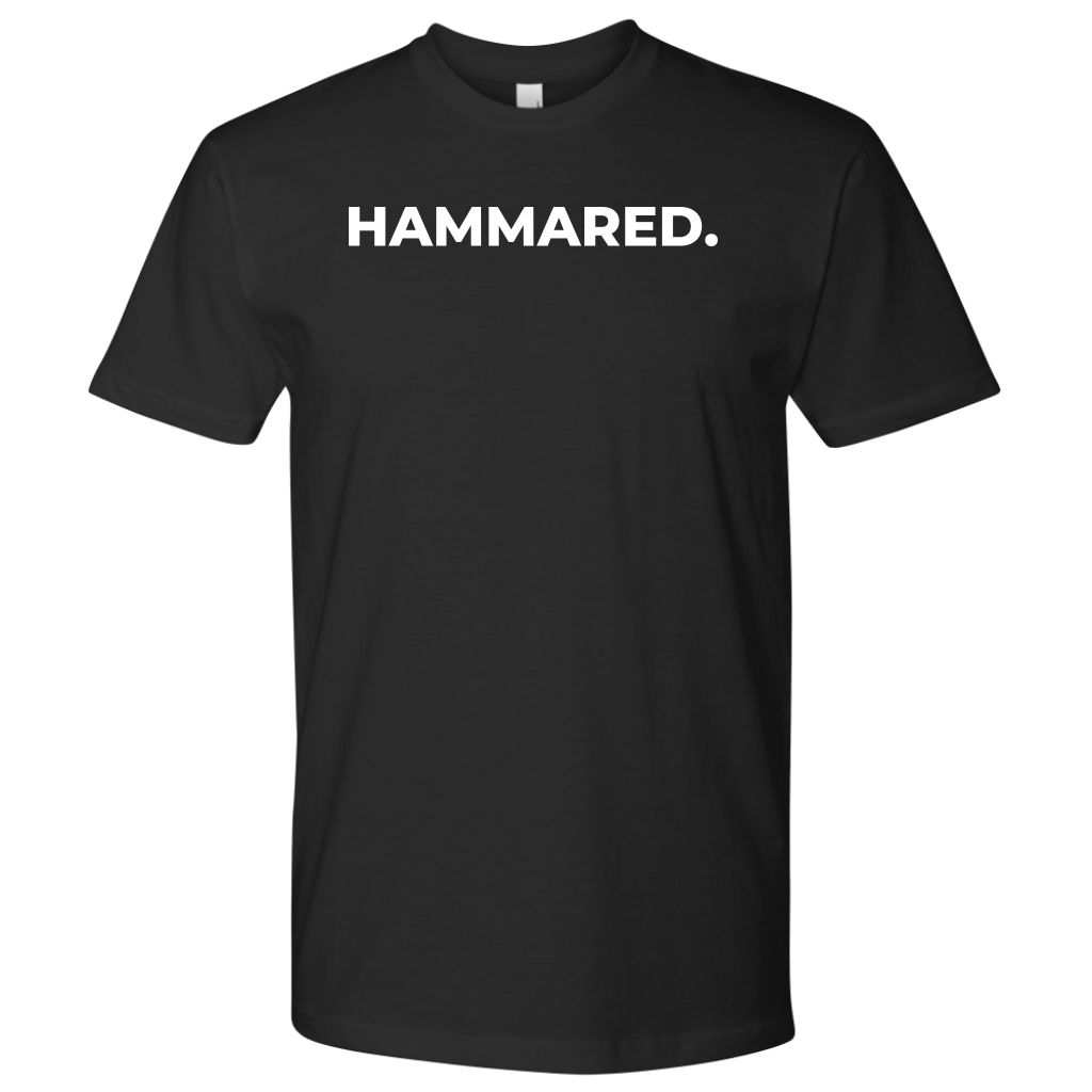 Hammared w Logo T Shirt